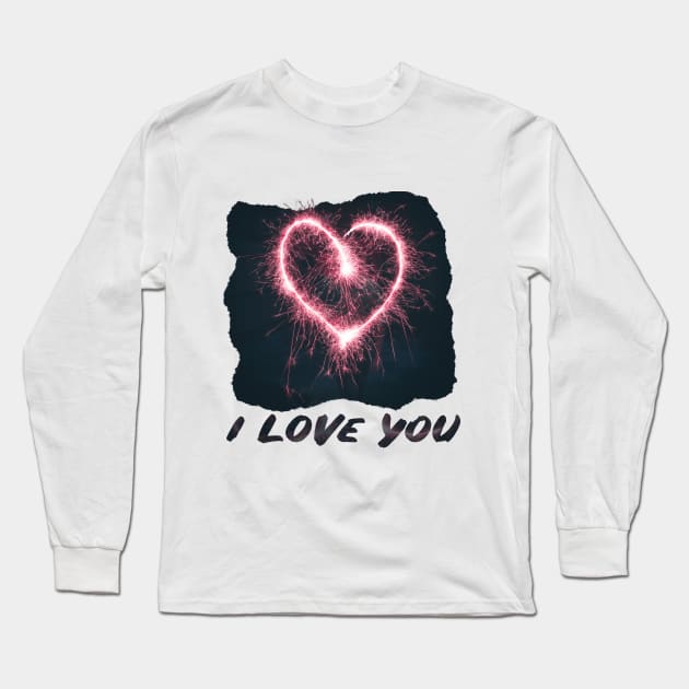 i love you Long Sleeve T-Shirt by ahnoun